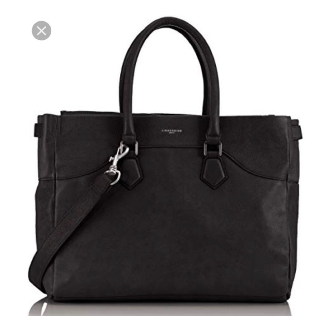 Liebeskind Freya Black Leather Tote Bag